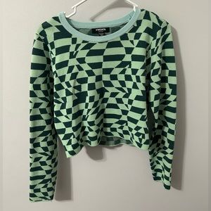 tilly’s checkered sweater